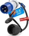 Adaptateur CEE Schuko 35cm