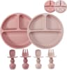 PandaEar Assiettes Ventouse