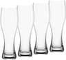 Leonardo Lot de 4 verres à bière de blé 0,33 l