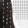 Bijoux Cheveux Tresse argent