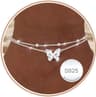 Bracelet de cheville argent 925