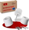 LouMaxx Lot de 3 butoirs caoutchouc