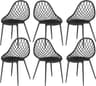 Lot de 6 chaises de jardin