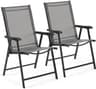 Yaheetech Lot de 2 Chaises Pliantes