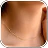 Collier en Or Tendance