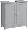 kleankin Meuble Salle de Bain Gris