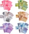 Lot de 600 feuilles