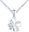 Quatre feuilles zircone