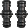 Raccord 1/2 pouce double fiche