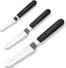 Lot de 3 spatules coudées