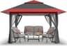 CROWN SHADES Tonnelle 4x4m